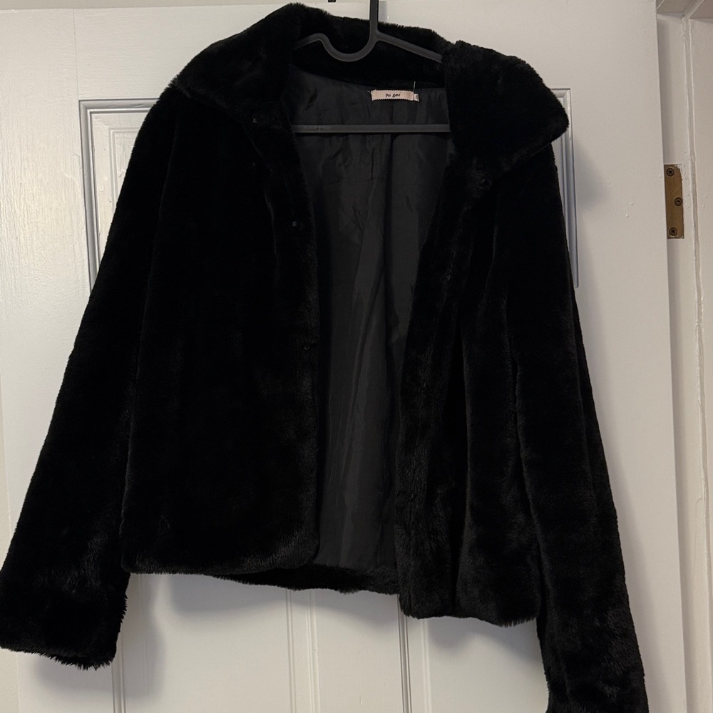 Miami Black Teddy Jacket